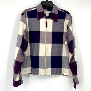 Vintage Dress Barn Buffalo Check Shacket